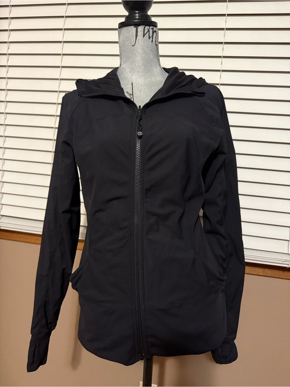 lululemon athletica Black In Flux Jacket -Hooded Utility Jacket